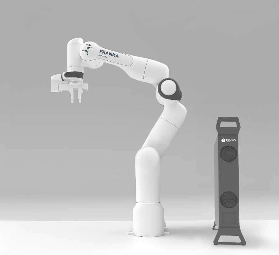 Franka Emika Panda robot arm with control unit — Franka Robotics Robot Arms