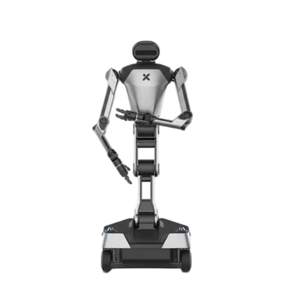 Galaxea R1 series wheeled dual-arm humanoid robot on a three-wheel chassis — Humanoid & General Purpose