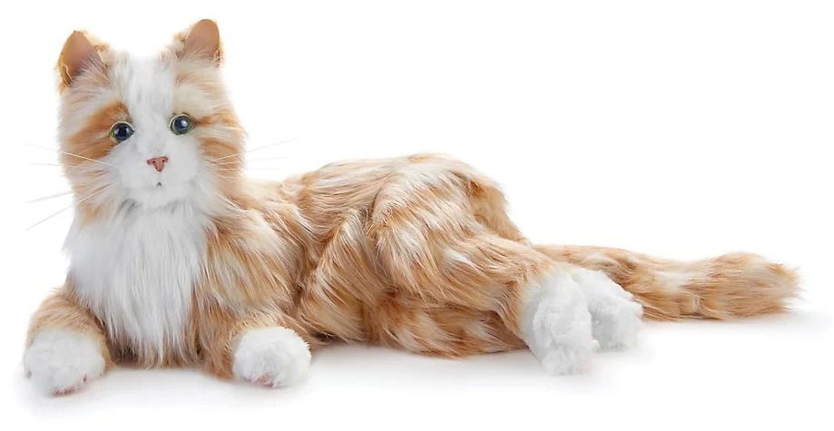Joy for All Orange Tabby Cat — Ageless Innovation senior companions