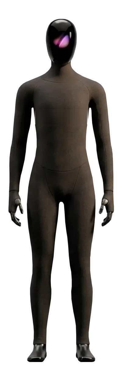 Vesoma 1 — Vesoma two-legs humanoid, design rendering